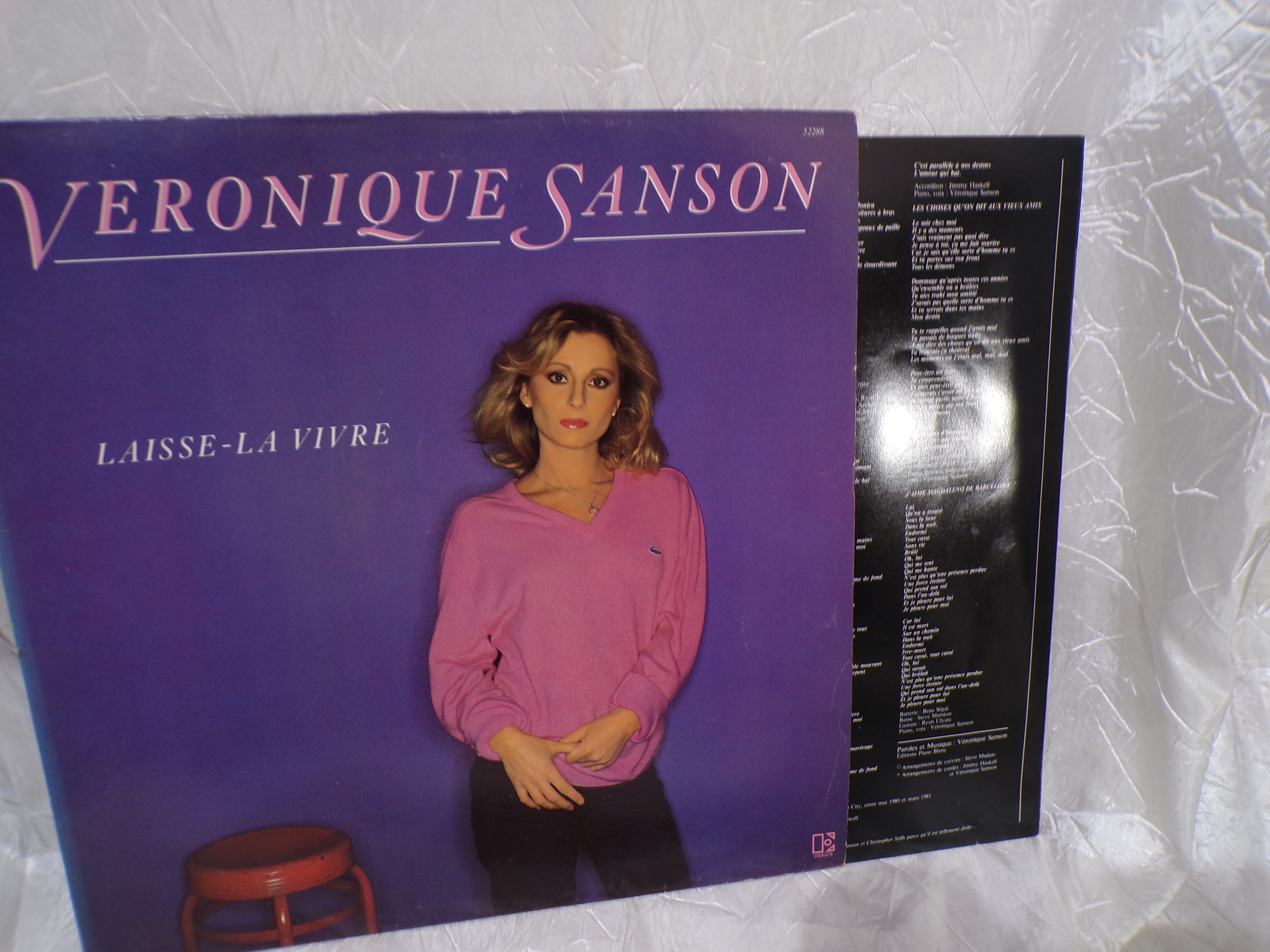 Vinyle Véronique Sanson "Laisse-la vivre" Très bon état - Vue 3 - 